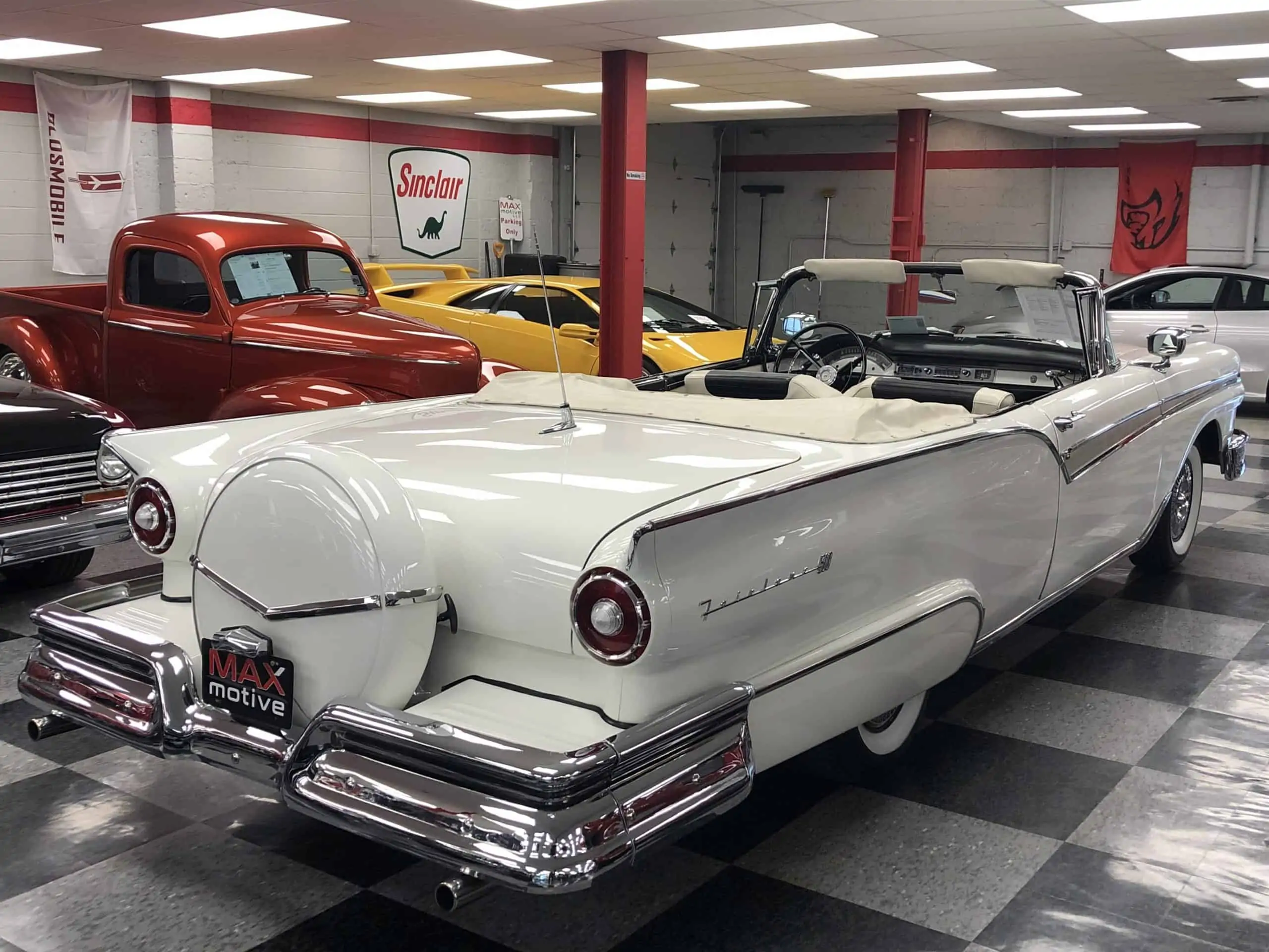Part Of What Made The 50’S Fabulous Were Great Cars Like This ‘57 Fairlane Convertible. The Big Fords Were The #1 Seller That Year.