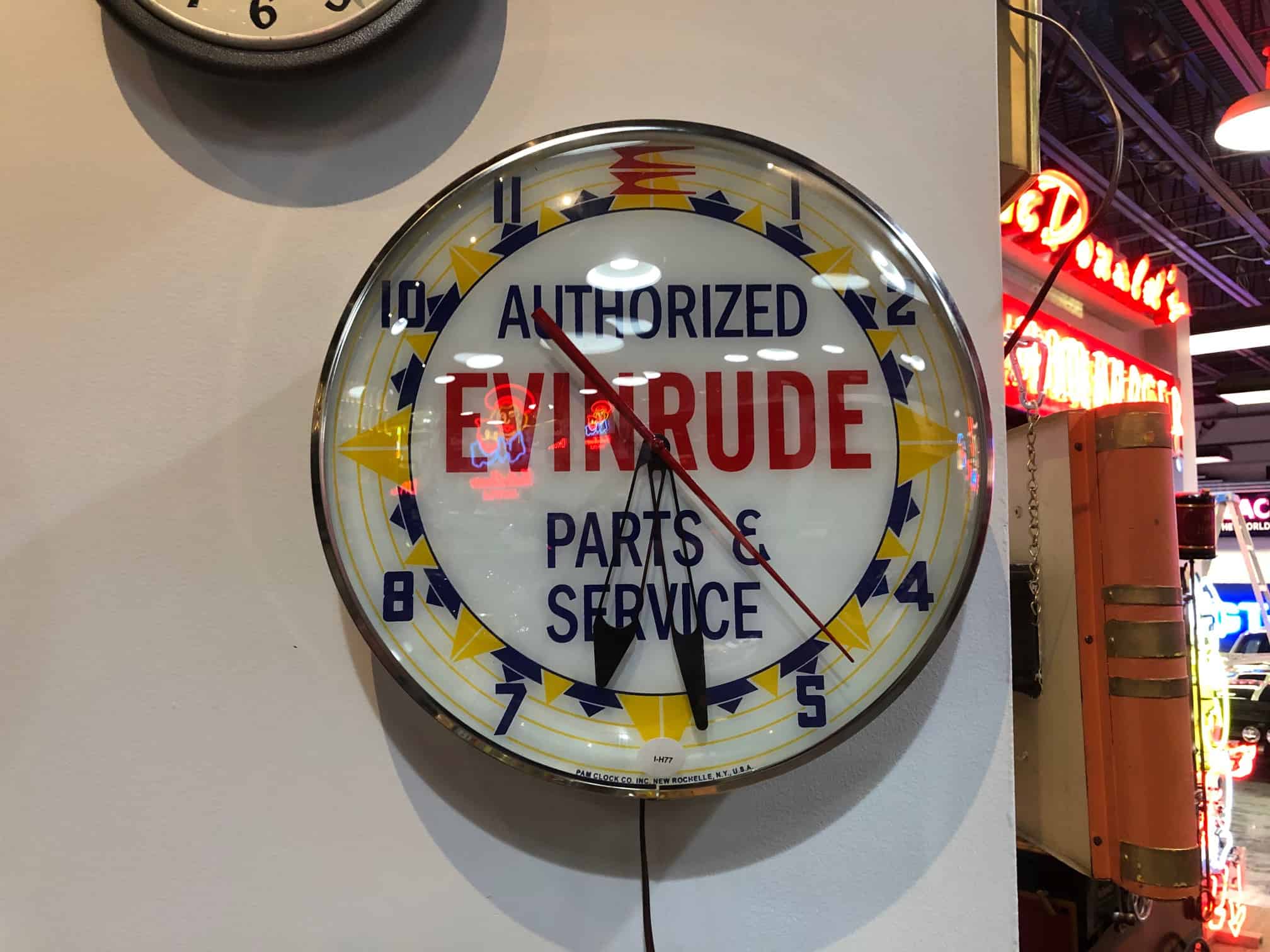 Evinrude Parts And Service Clock