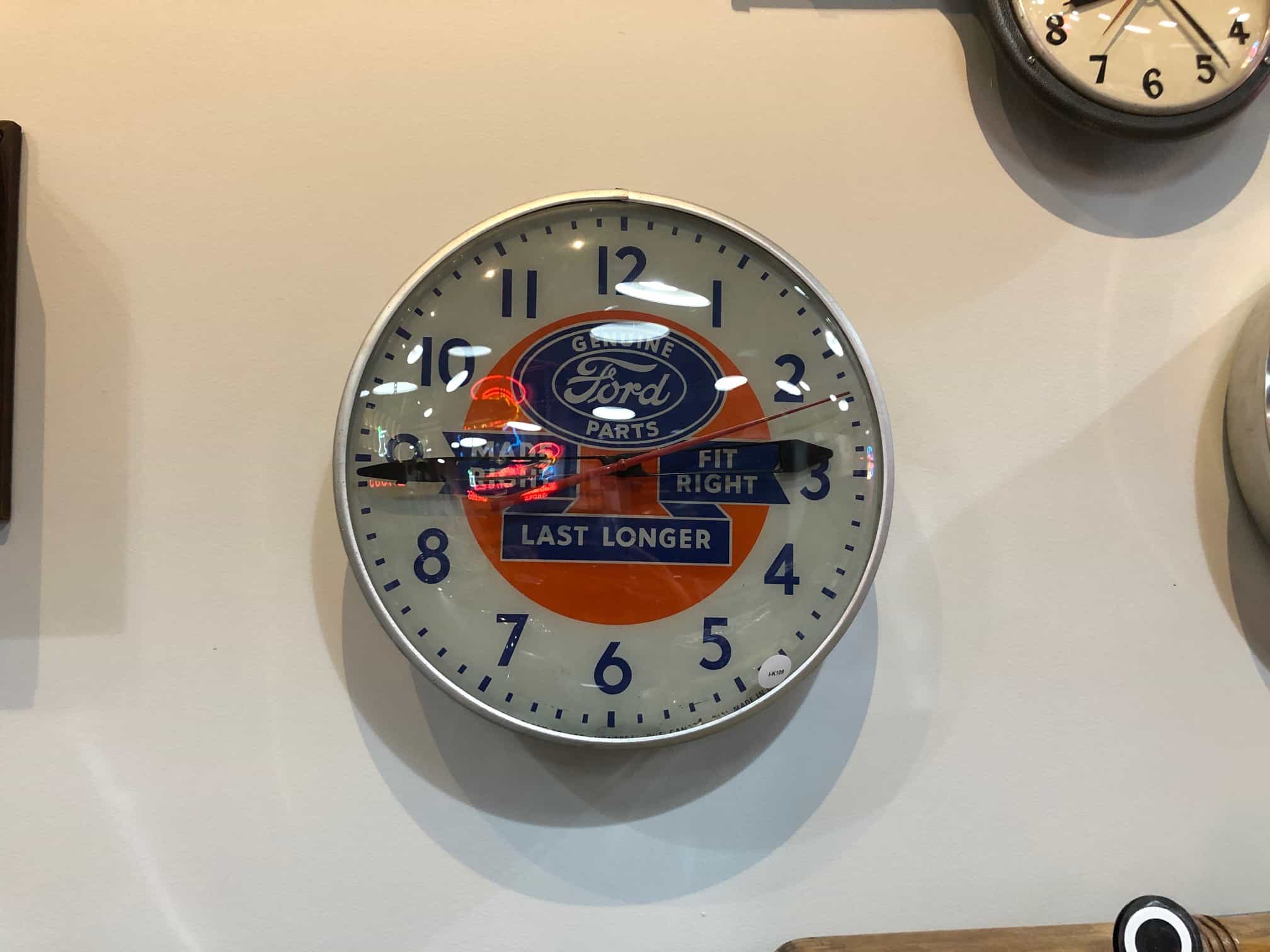 Ford Made Right Light Up Clock
