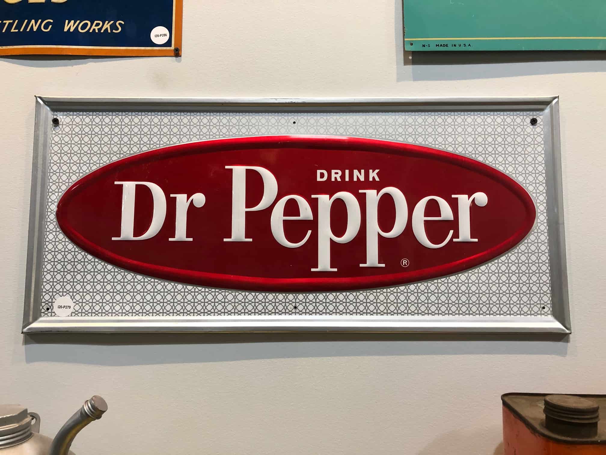 Dr. Pepper Tin Sign