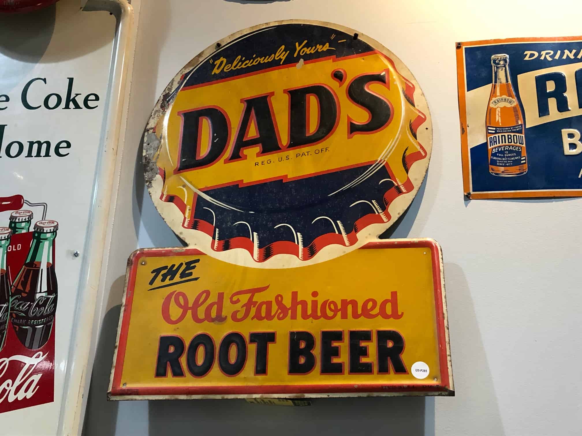 Dad's Root Beer Tin Sign