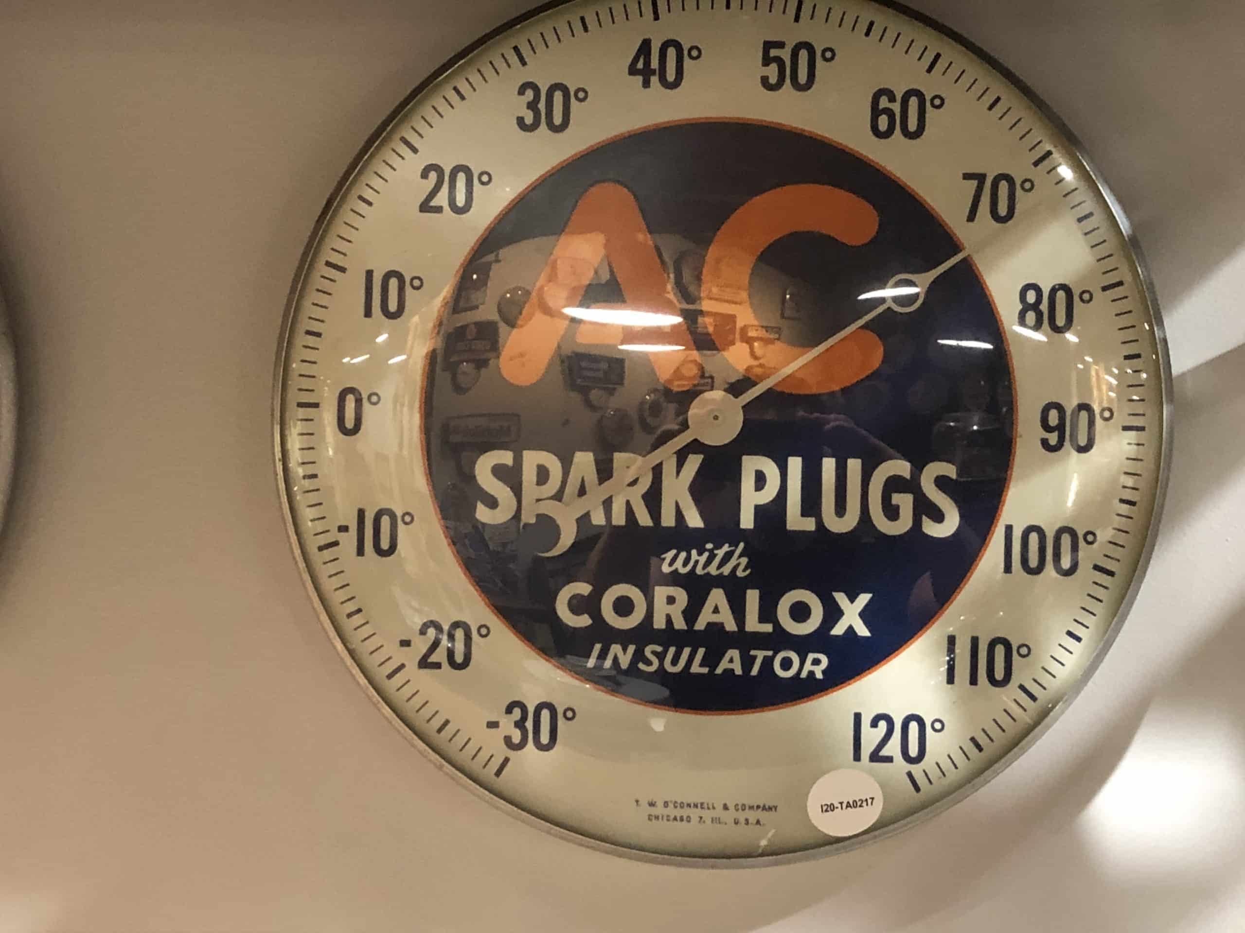 AC Spark Plugs Thermometer