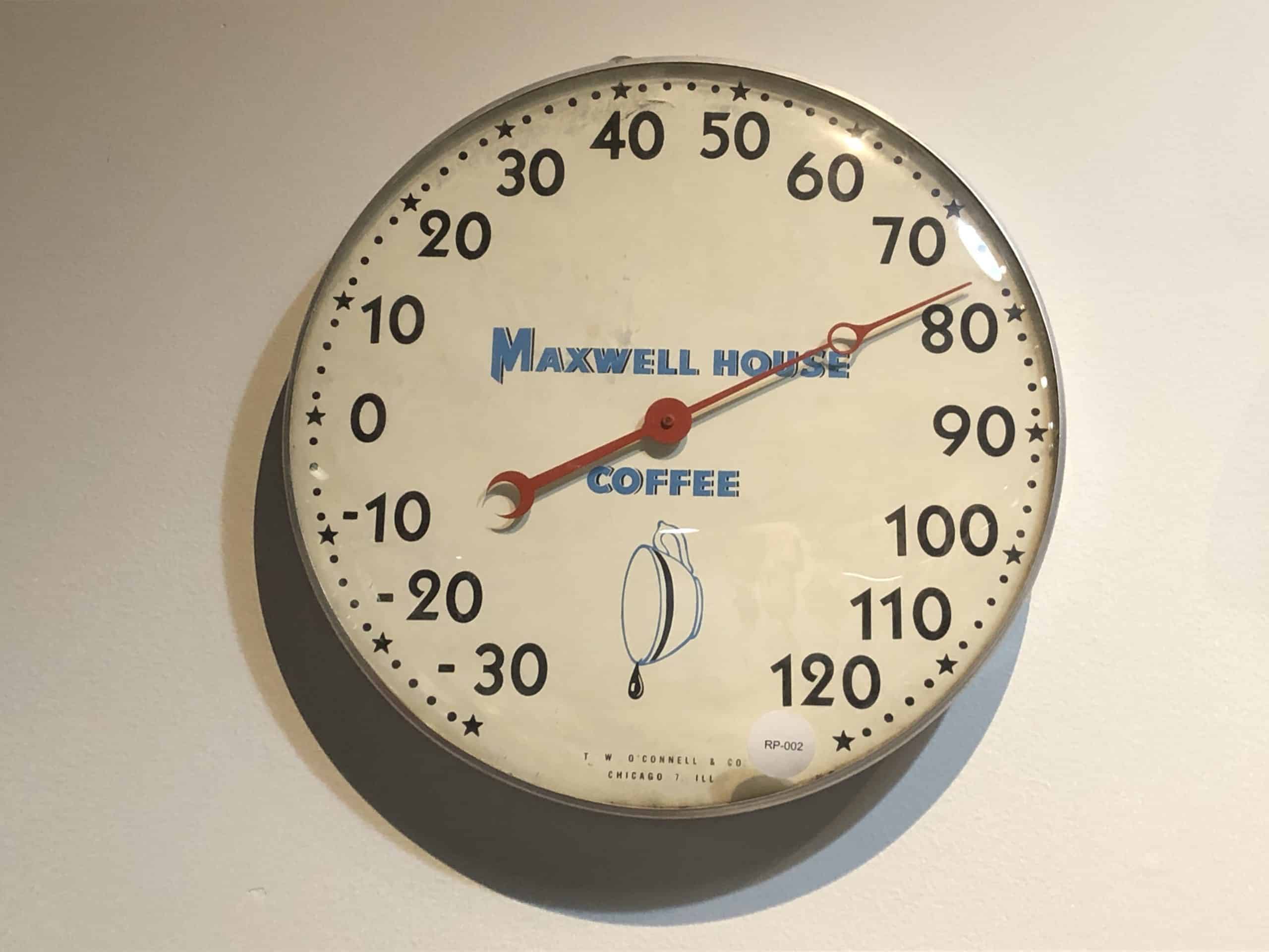 Maxwell House Coffee Thermometer