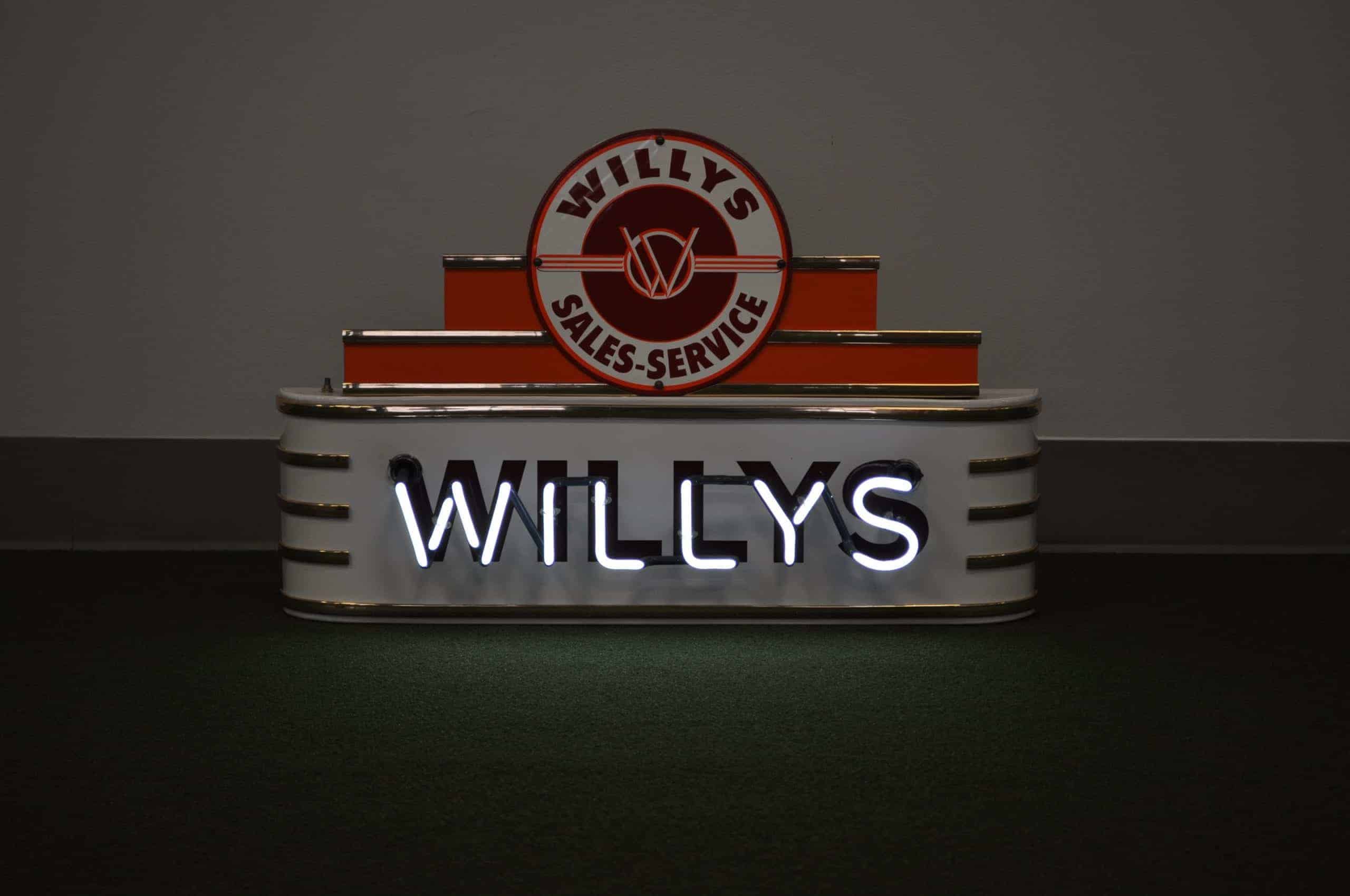 1940's Willy's Neon