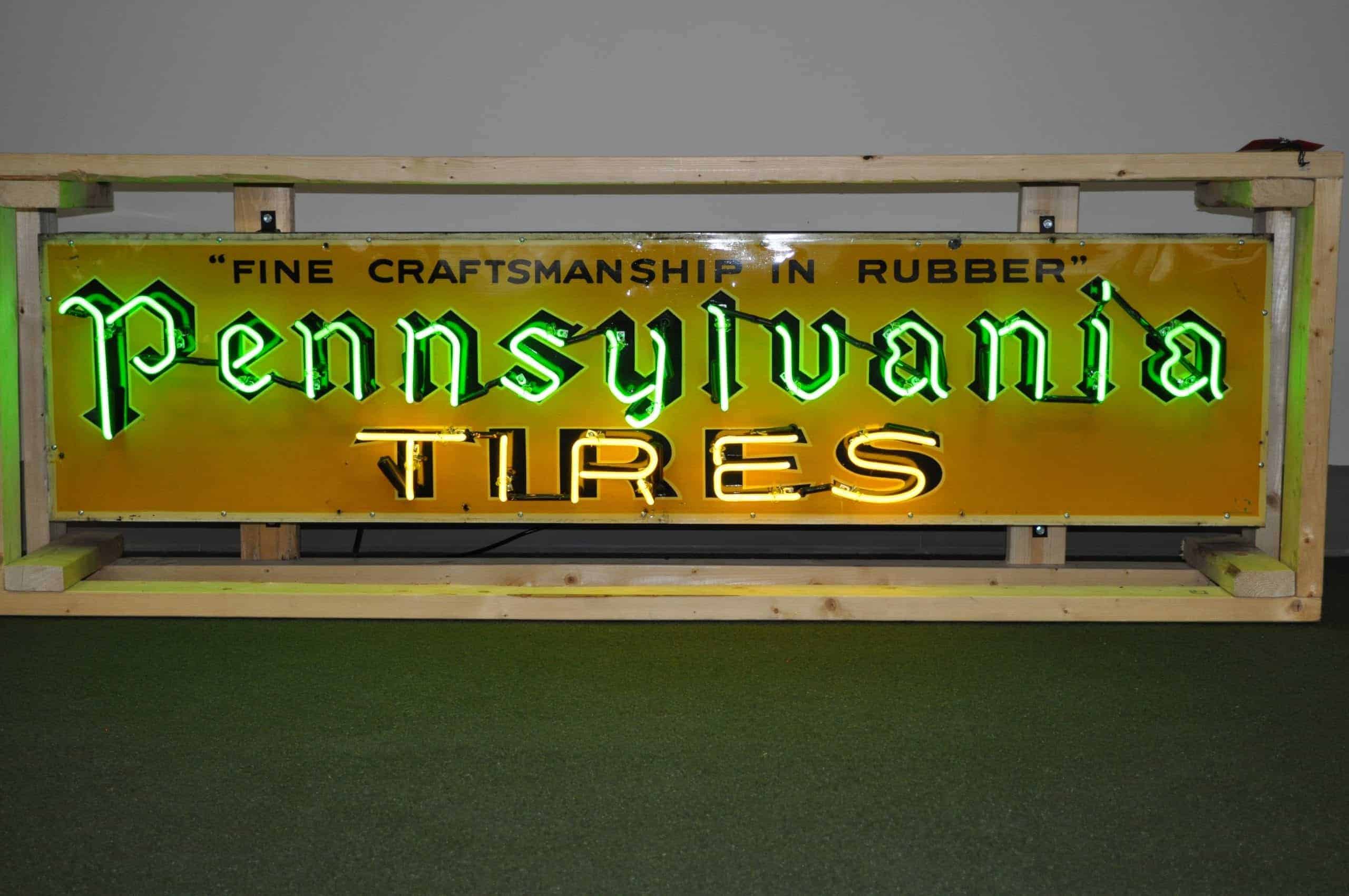Pennsylvania Tires Neon