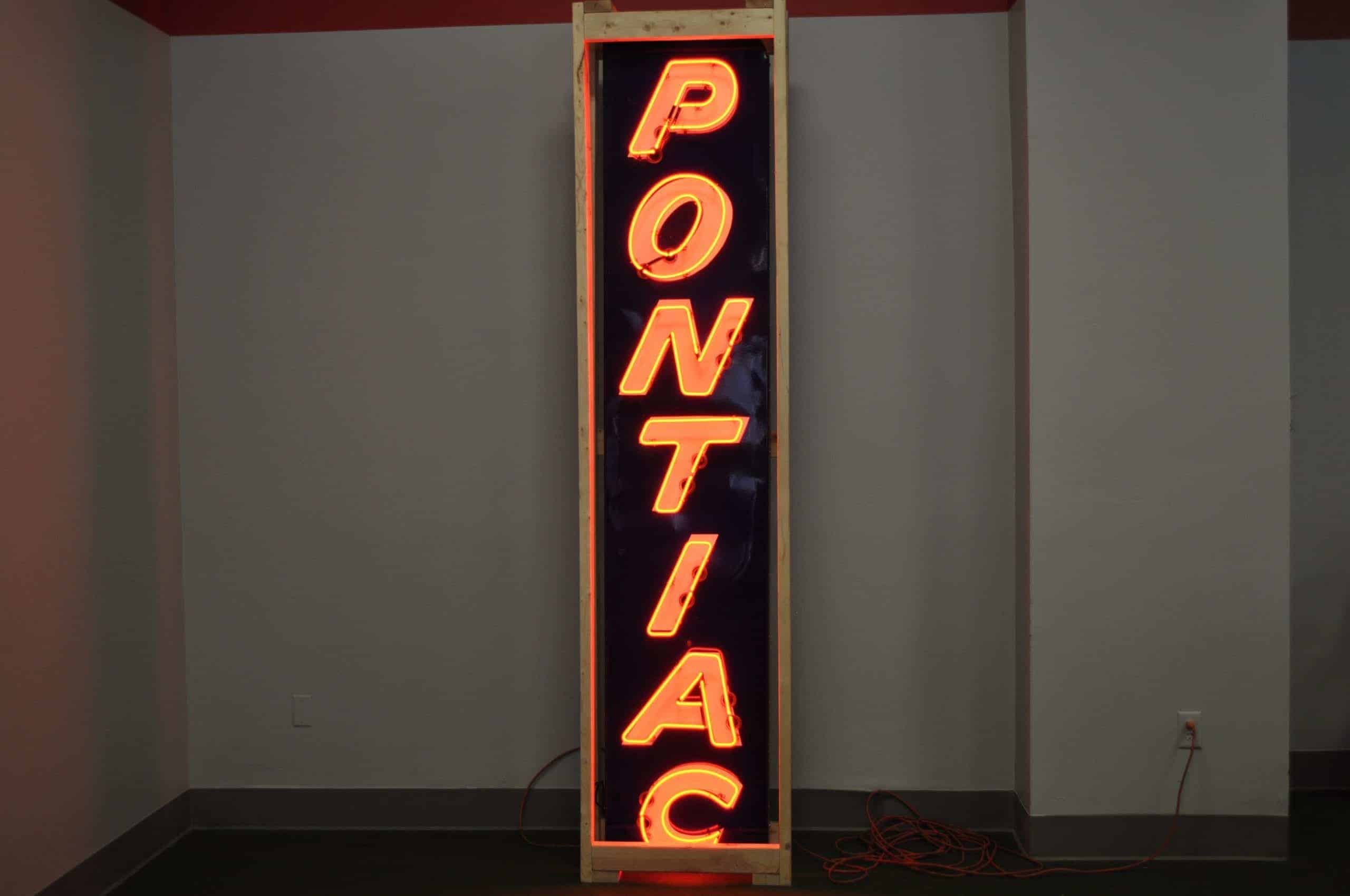 Pontiac Dealership Neon