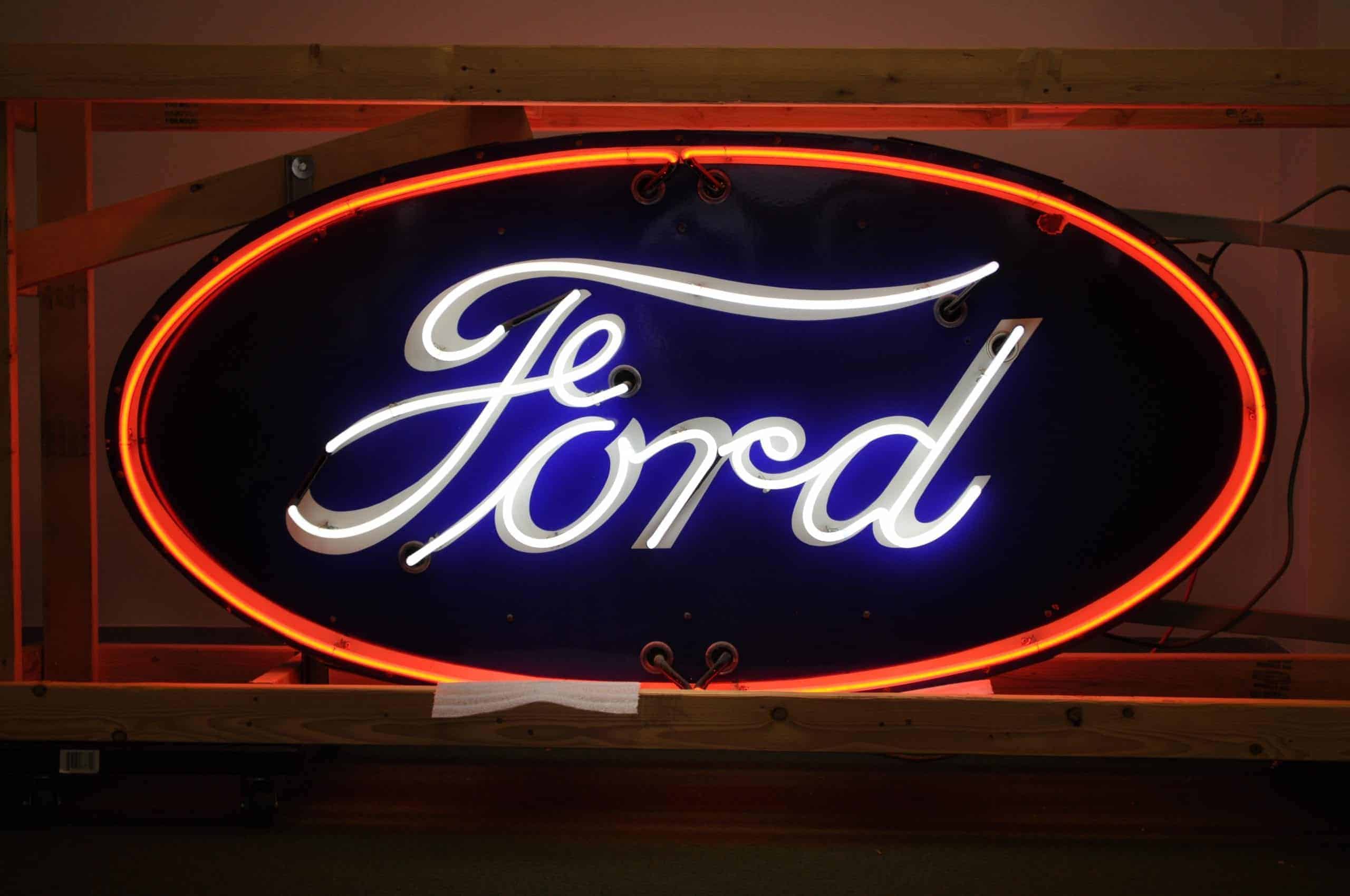 Ford Dealership Neon