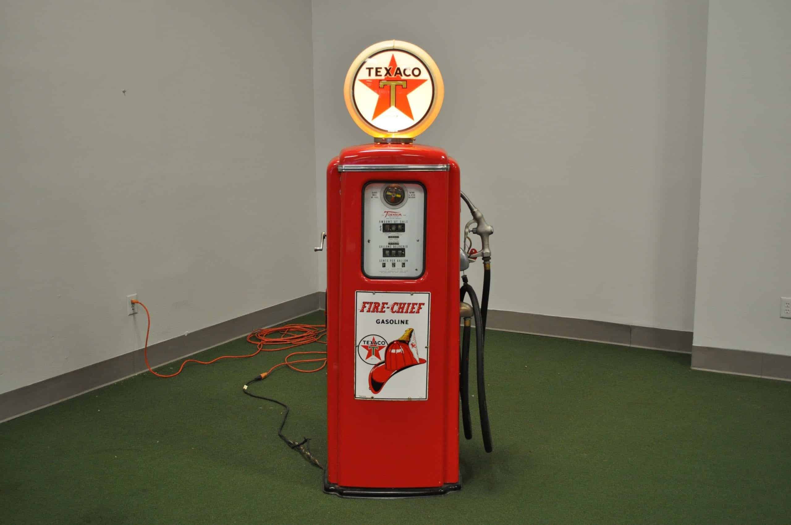 Texaco Fire-chief Tokheim Gas Pump