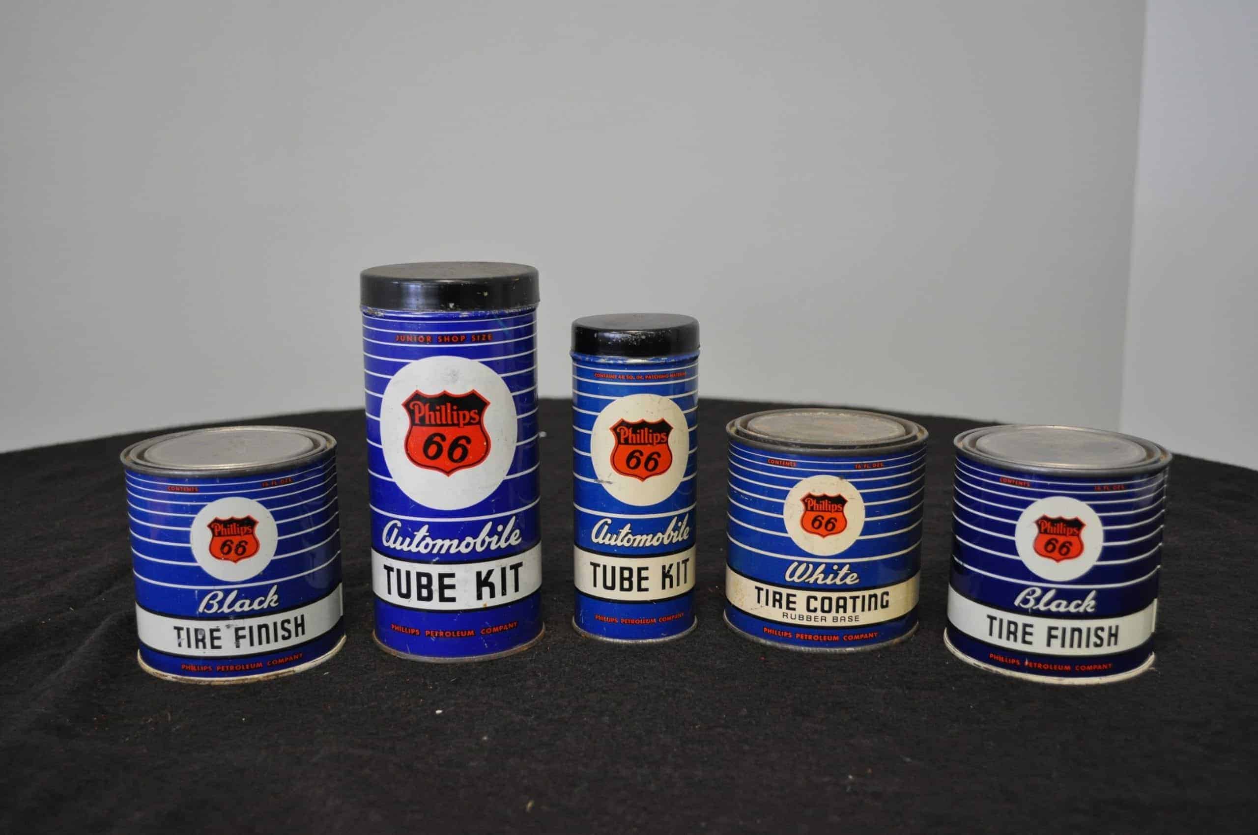 Philips 66 Tire Repair Cans