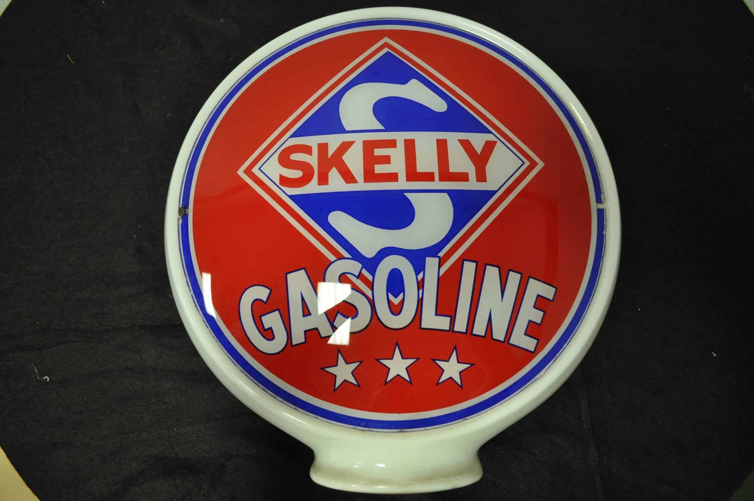 Skelly Gas Globe With 1 Lens