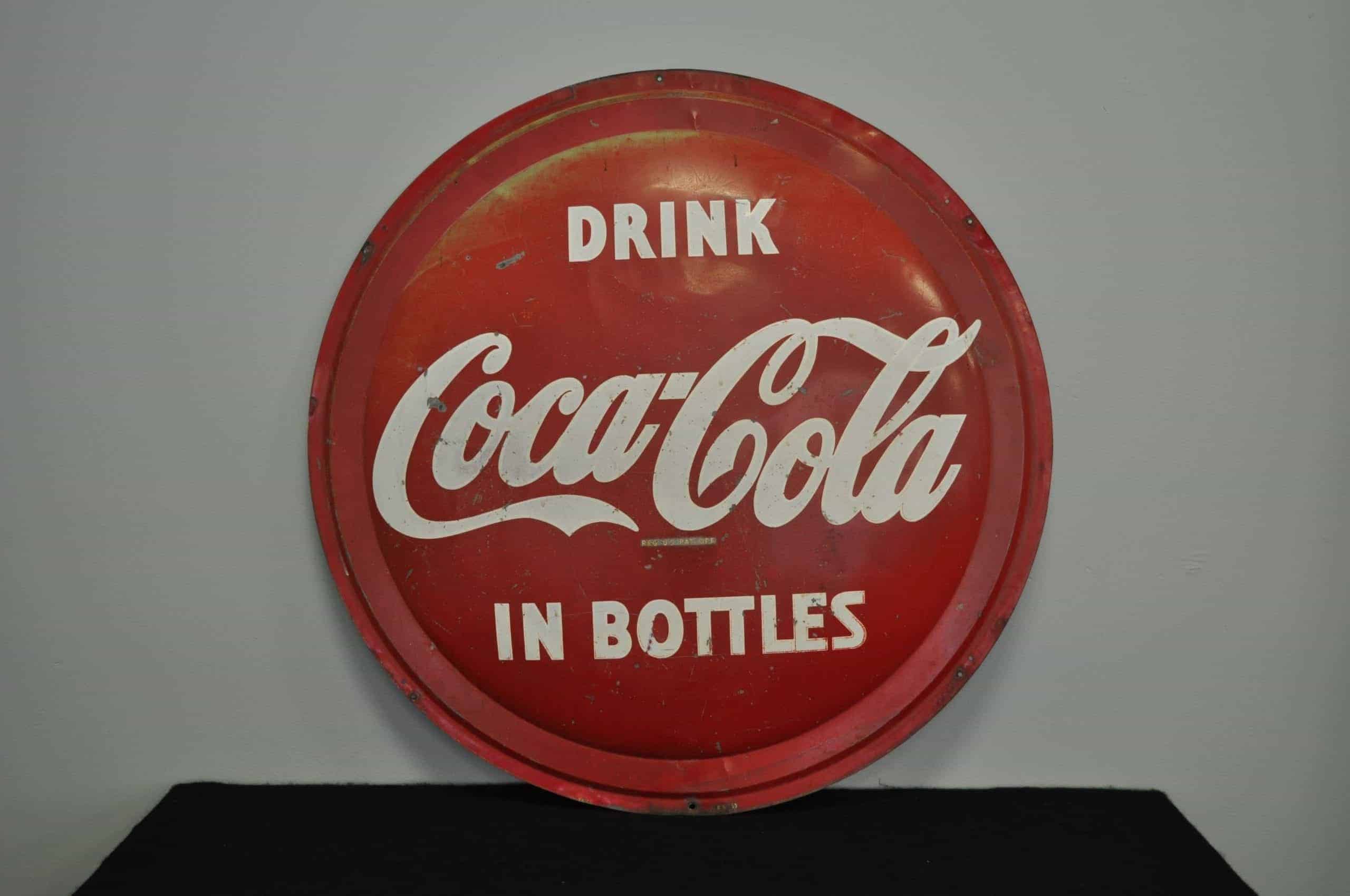Coca-Cola Tin Button